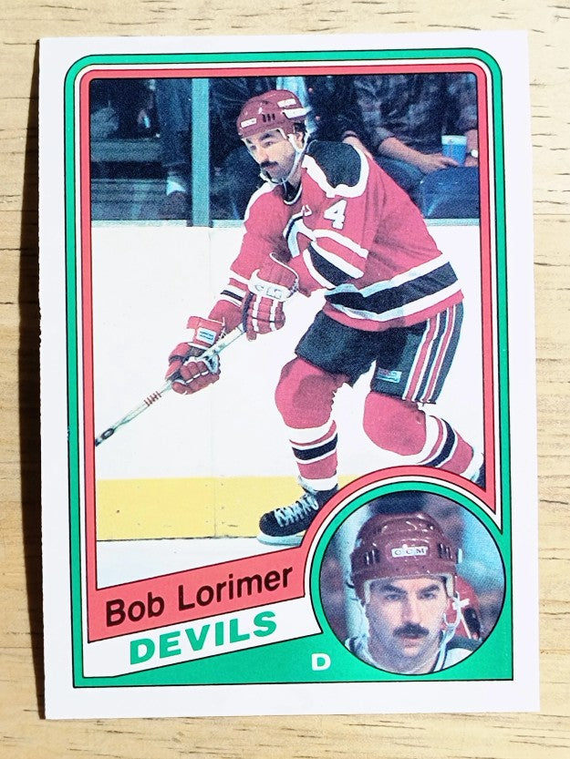 1984-85 O-Pee-Chee #114 Bob Lorimer