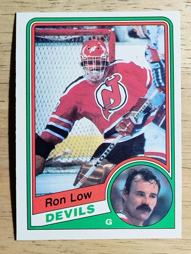1984-85 O-Pee-Chee #115 Ron Low