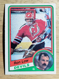 1984-85 O-Pee-Chee #115 Ron Low