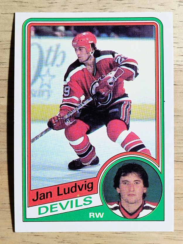 1984-85 O-Pee-Chee #116 Jan Ludvig RC