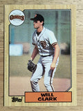1987 Topps #420 Will Clark RC