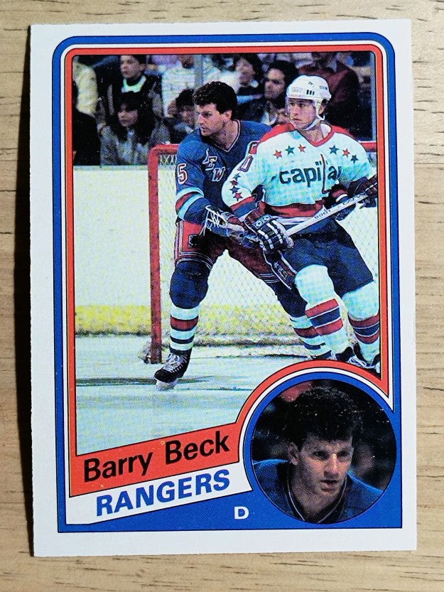 1984-85 O-Pee-Chee #140 Barry Beck