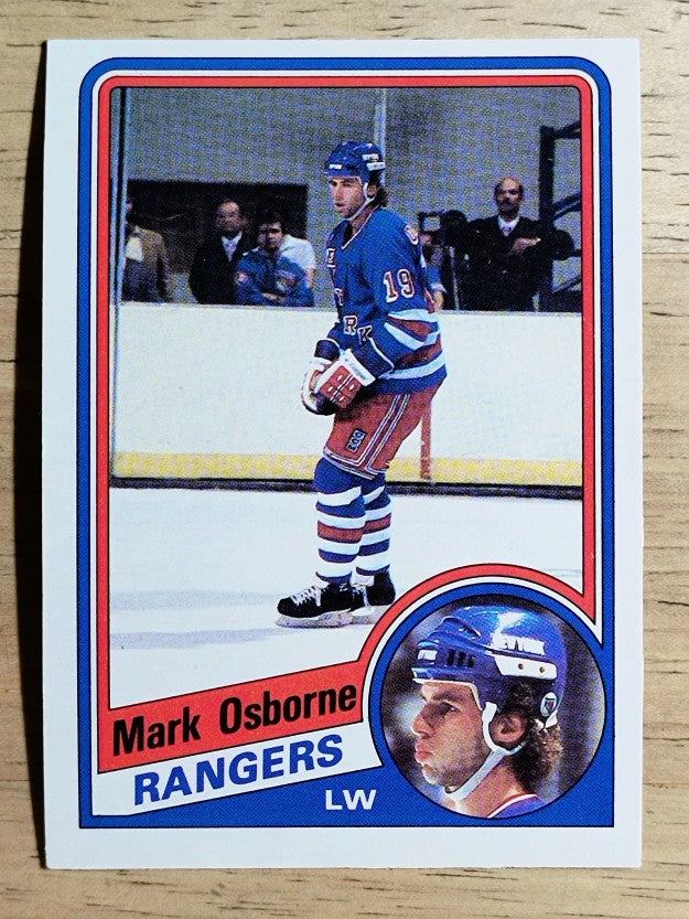 1984-85 O-Pee-Chee #148 Mark Osborne