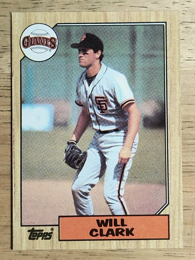 1987 Topps #420 Will Clark RC