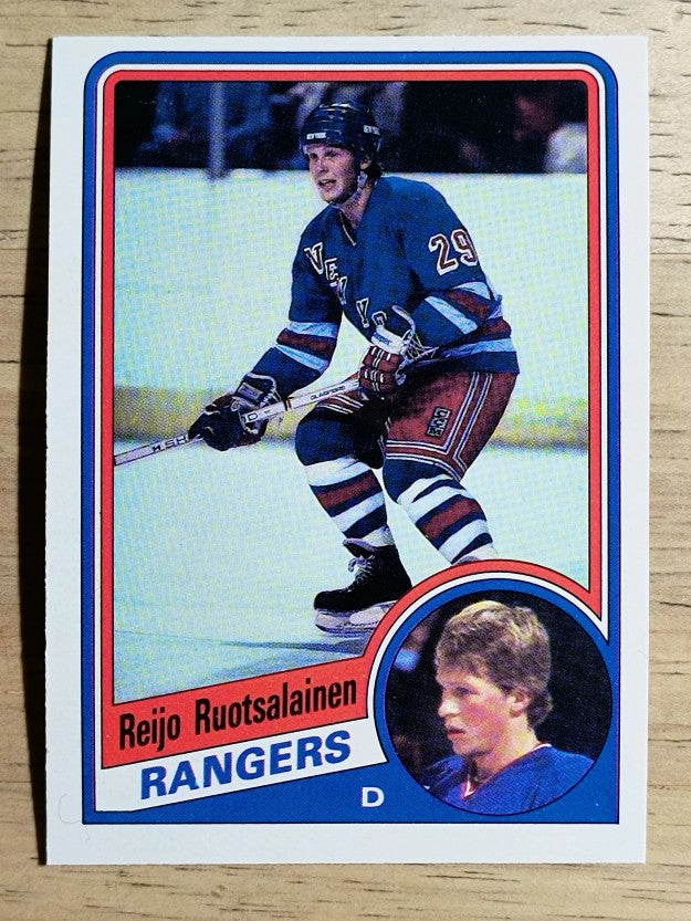 1984-85 O-Pee-Chee #153 Reijo Ruotsalainen