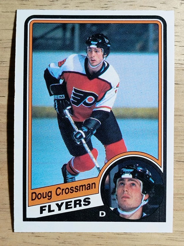 1984-85 O-Pee-Chee #157 Doug Crossman