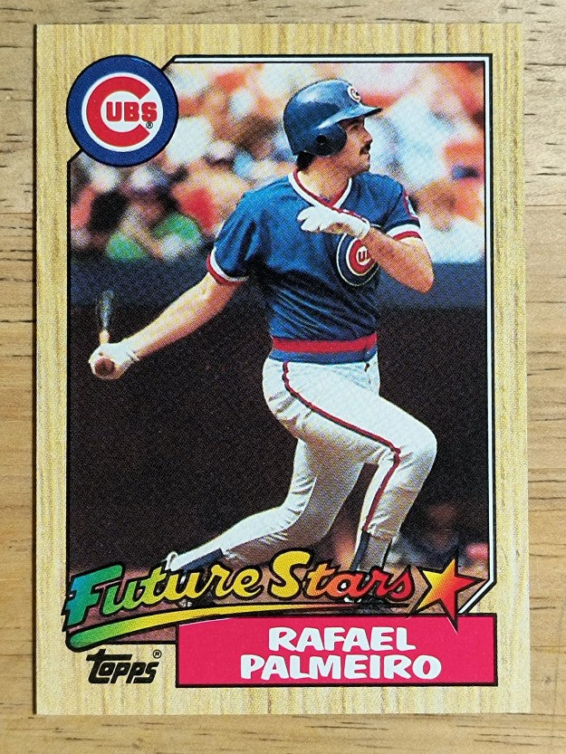 1987 Topps #634 Rafael Palmeiro RC