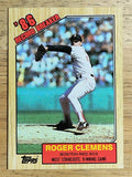 1987 Topps #1 Roger Clemens RB