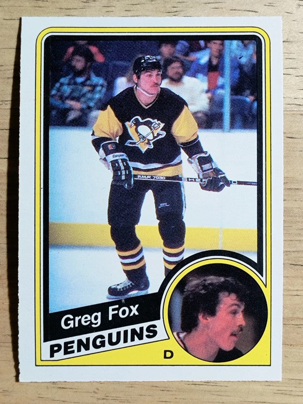 1984-85 O-Pee-Chee #175 Greg Fox