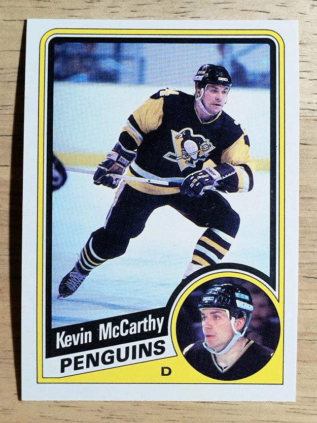 1984-85 O-Pee-Chee #178 Kevin McCarthy