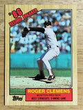 1987 Topps #1 Roger Clemens RB