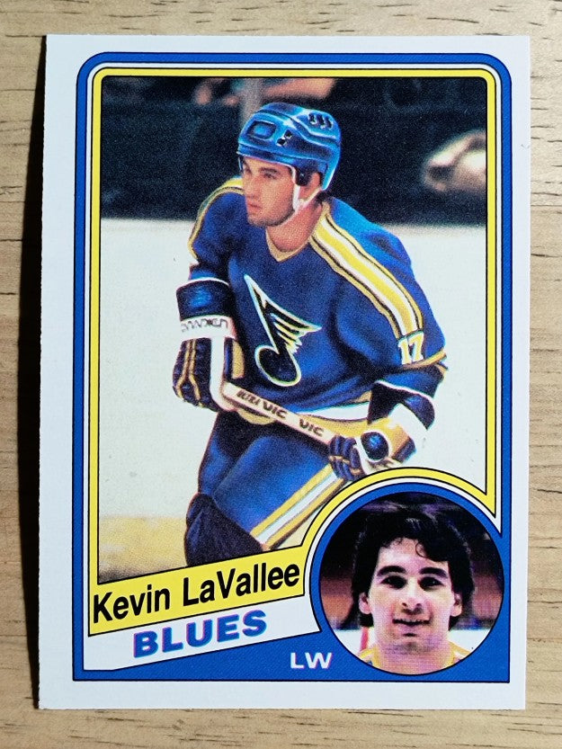 1984-85 O-Pee-Chee #183 Kevin Lavallee