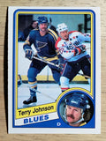1984-85 O-Pee-Chee #186 Terry Johnson RC