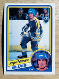 1984-85 O-Pee-Chee #189 Jorgen Pettersson