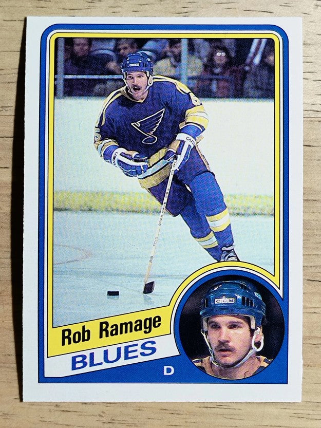 1984-85 O-Pee-Chee #190 Rob Ramage