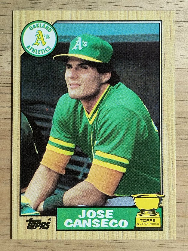 1987 Topps #620 Jose Canseco