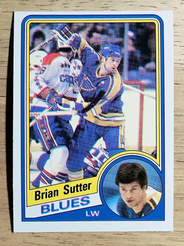 1984-85 O-Pee-Chee #192 Brian Sutter