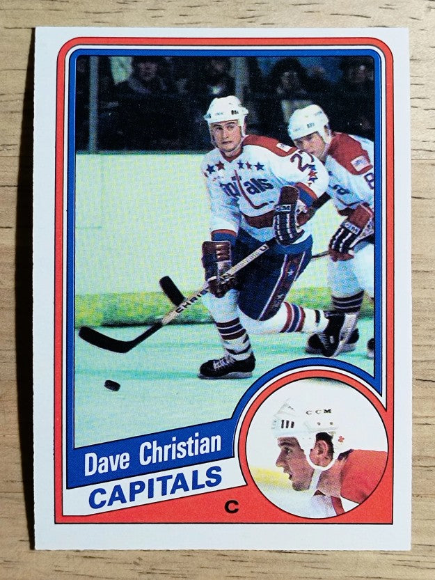 1984-85 O-Pee-Chee #195 Dave Christian