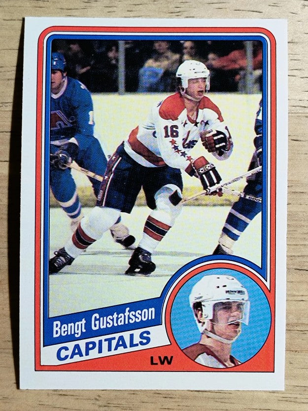 1984-85 O-Pee-Chee #198 Bengt Gustafsson