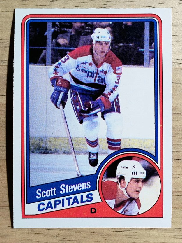 1984-85 O-Pee-Chee #206 Scott Stevens