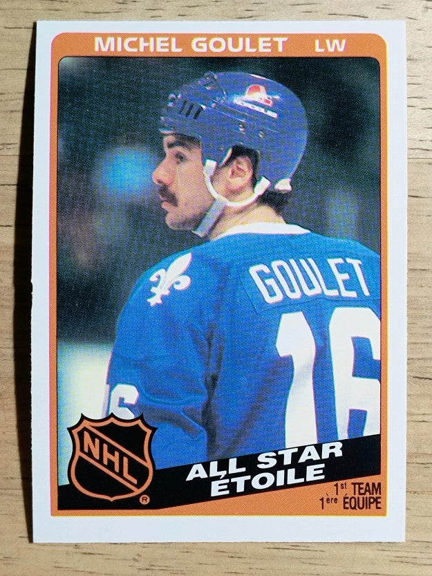 1984-85 O-Pee-Chee #207 Michel Goulet AS
