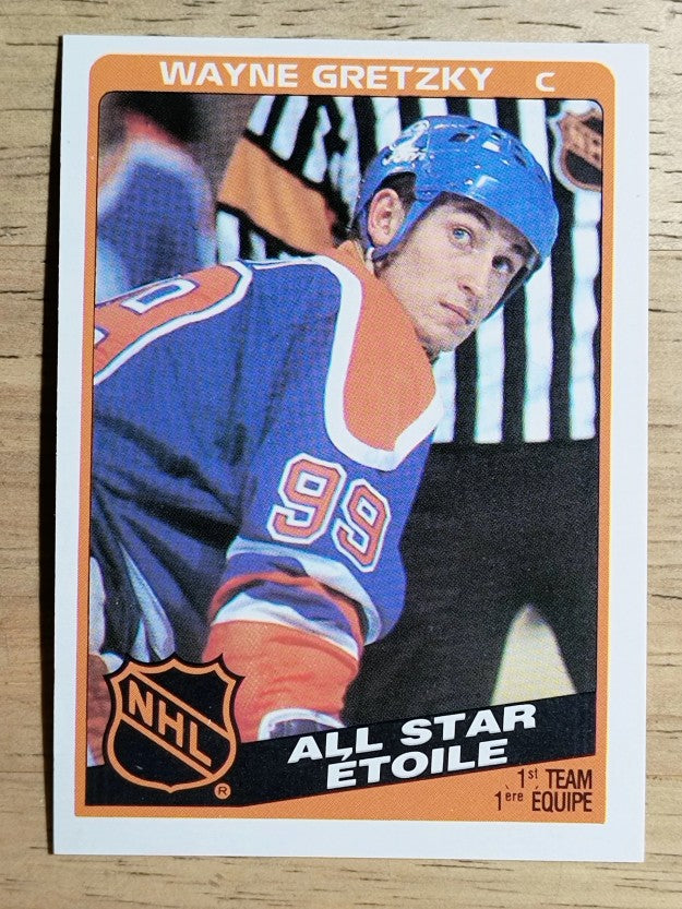 1984-85 O-Pee-Chee #208 Wayne Gretzky AS