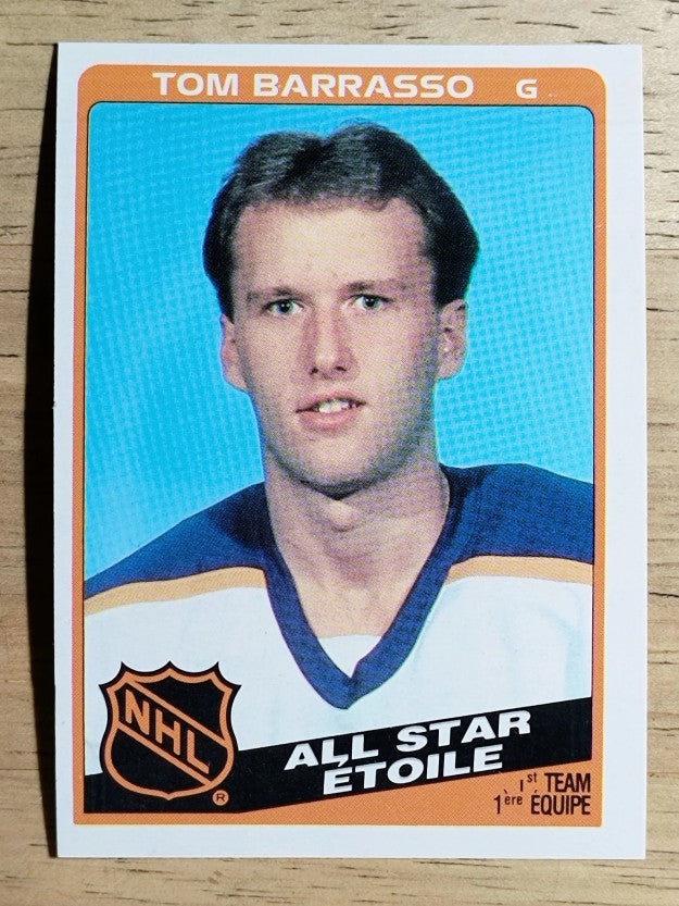 1984-85 O-Pee-Chee #212 Tom Barrasso AS