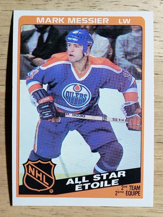 1984-85 O-Pee-Chee #213 Mark Messier AS