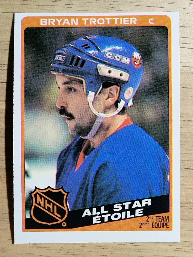 1984-85 O-Pee-Chee #214 Bryan Trottier AS