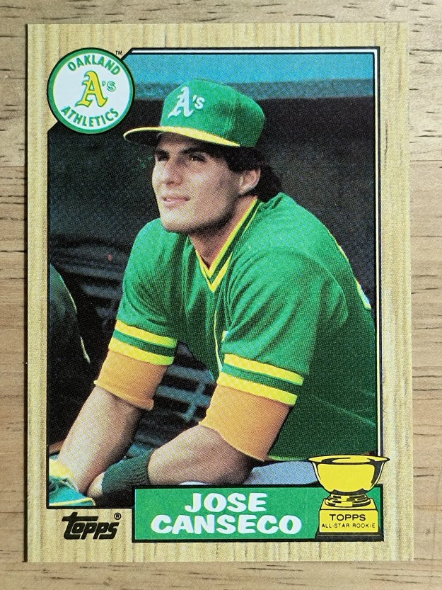 1987 Topps #620 Jose Canseco