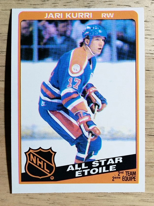1984-85 O-Pee-Chee #215 Jari Kurri AS