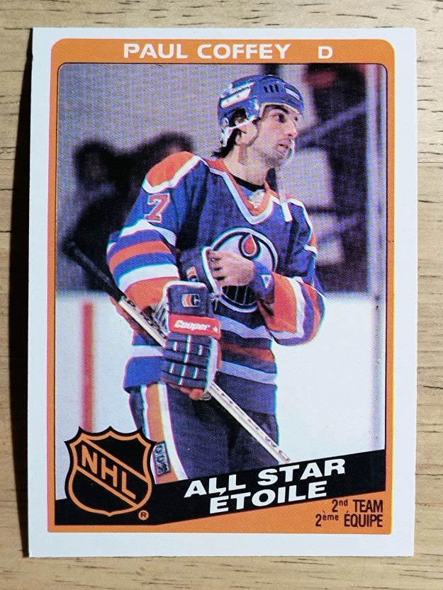 1984-85 O-Pee-Chee #217 Paul Coffey AS