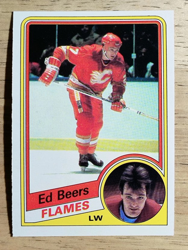 1984-85 O-Pee-Chee #219 Ed Beers