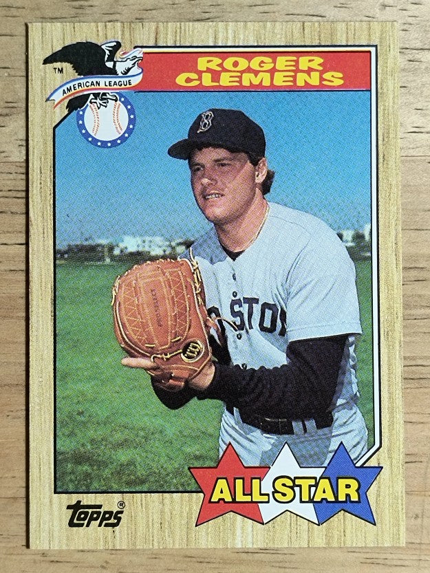 1987 Topps #614 Roger Clemens AS