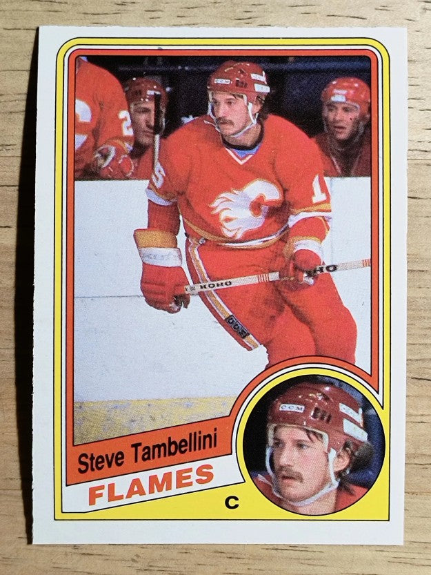 1984-85 O-Pee-Chee #237 Steve Tambellini