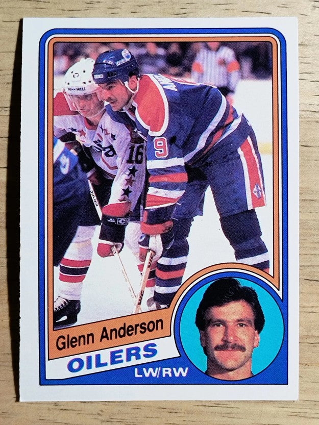 1984-85 O-Pee-Chee #238 Glenn Anderson