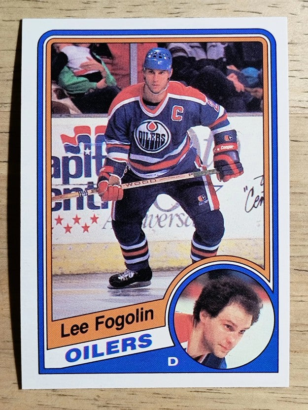 1984-85 O-Pee-Chee #240 Lee Fogolin