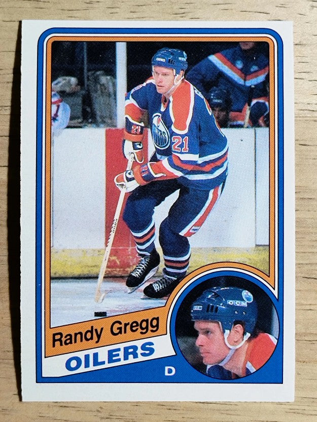 1984-85 O-Pee-Chee #242 Randy Gregg