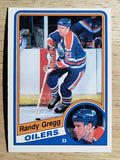 1984-85 O-Pee-Chee #242 Randy Gregg