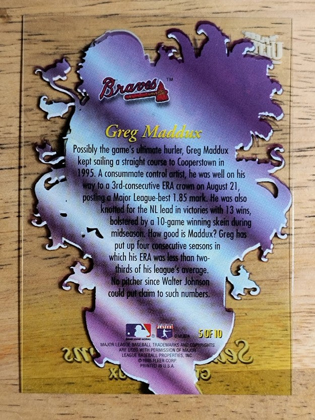 1996 Ultra Season Crowns #5 Greg Maddux