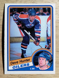 1984-85 O-Pee-Chee #246 Dave Hunter