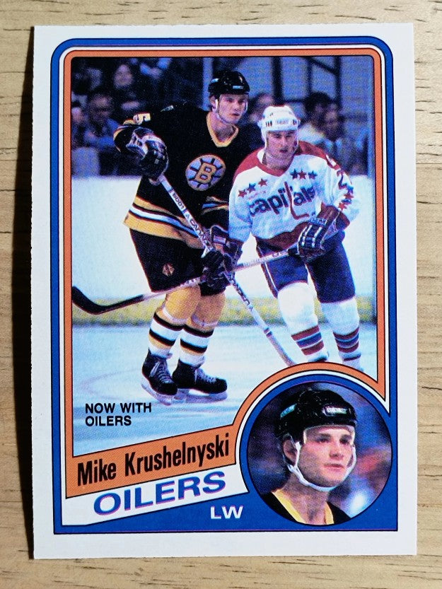 1984-85 O-Pee-Chee #248 Mike Krushelnyski