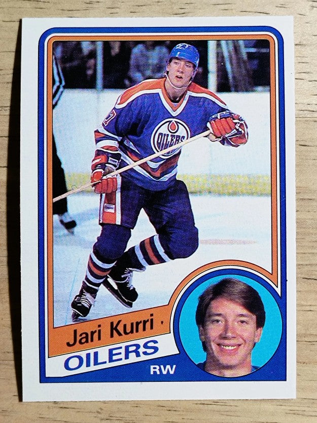 1984-85 O-Pee-Chee #249 Jari Kurri