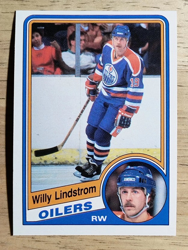 1984-85 O-Pee-Chee #250 Willy Lindstrom