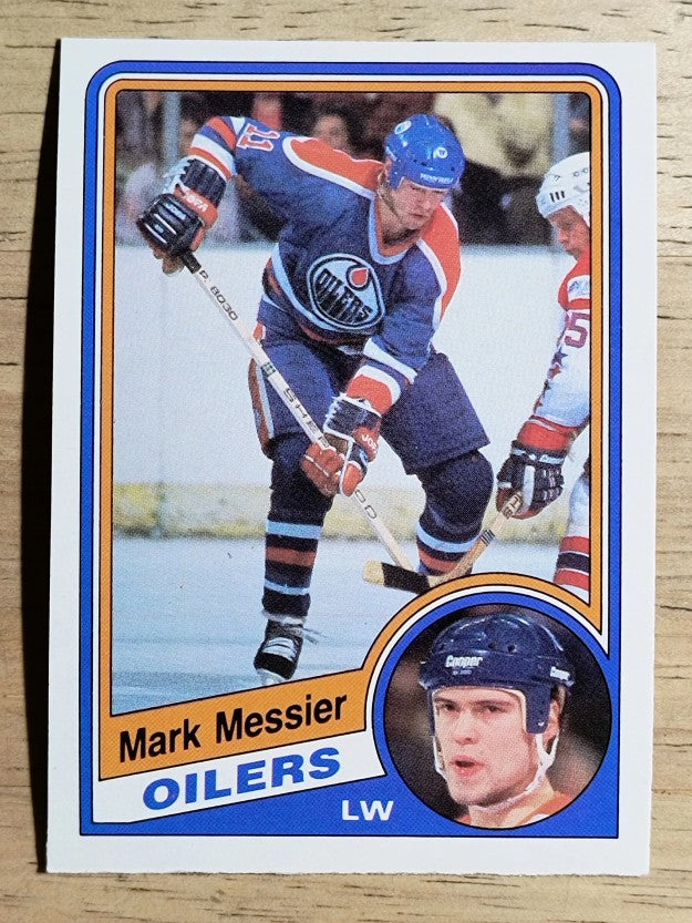 1984-85 O-Pee-Chee #254 Mark Messier