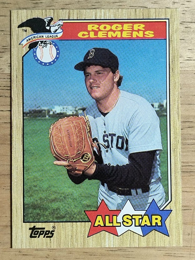 1987 Topps #614 Roger Clemens AS