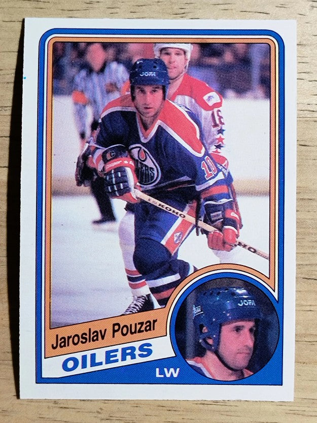 1984-85 O-Pee-Chee #256 Jaroslav Pouzar
