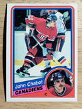 1984-85 O-Pee-Chee #258 John Chabot RC