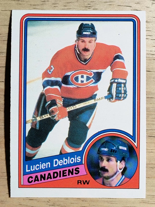 1984-85 O-Pee-Chee #260 Lucien DeBlois