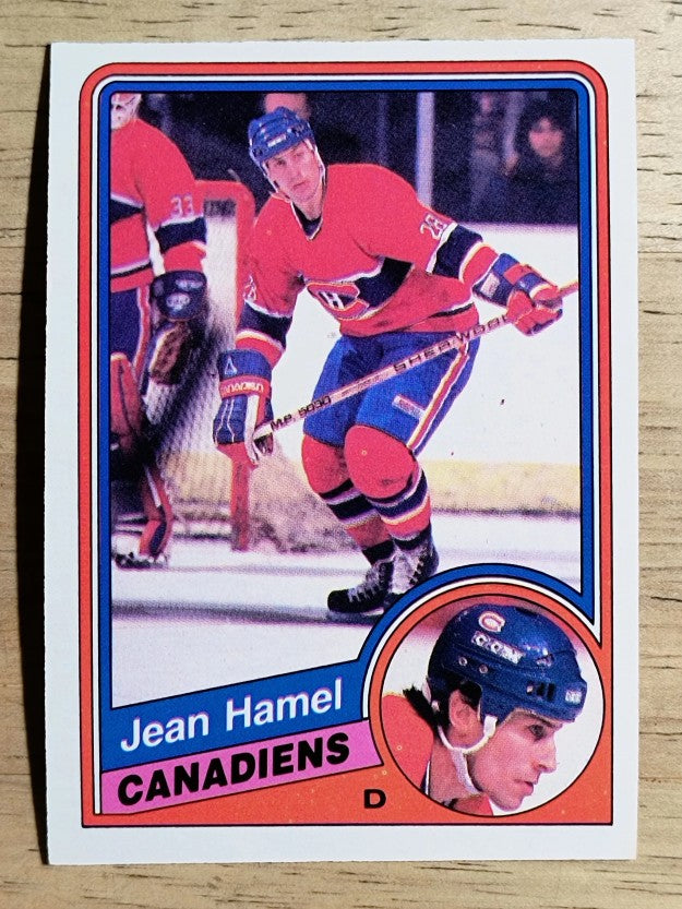 1984-85 O-Pee-Chee #263 Jean Hamel